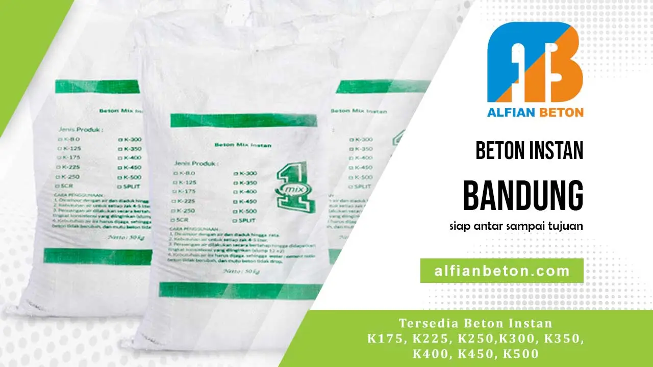 Harga Beton Instan Bandung