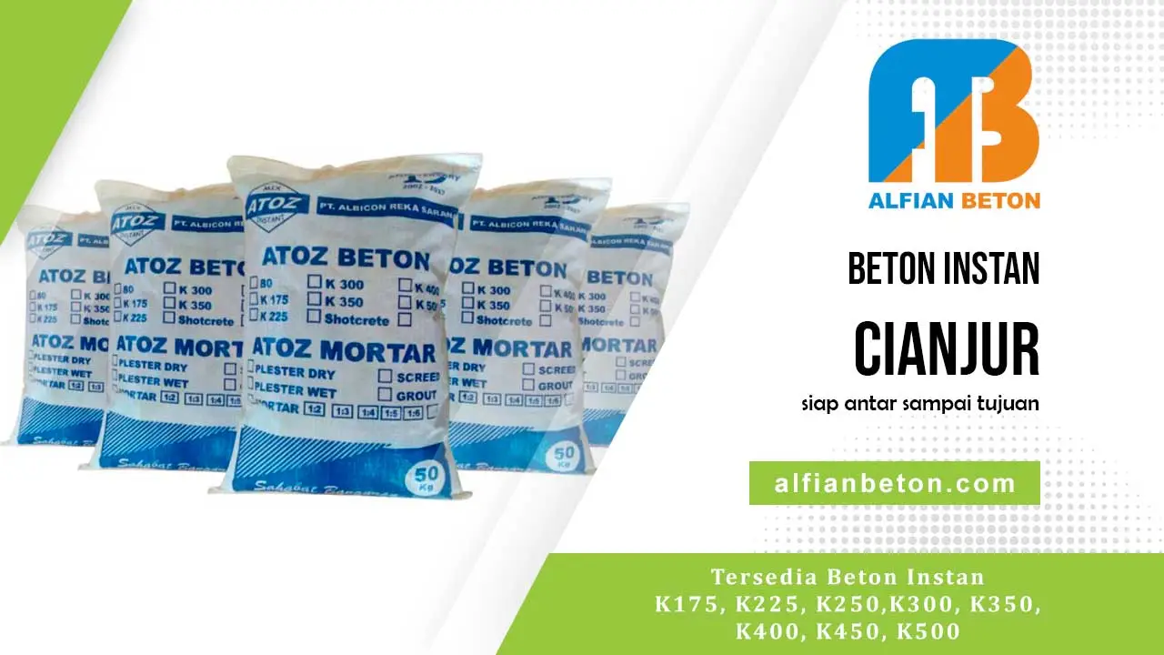 Harga Beton Instan Cianjur