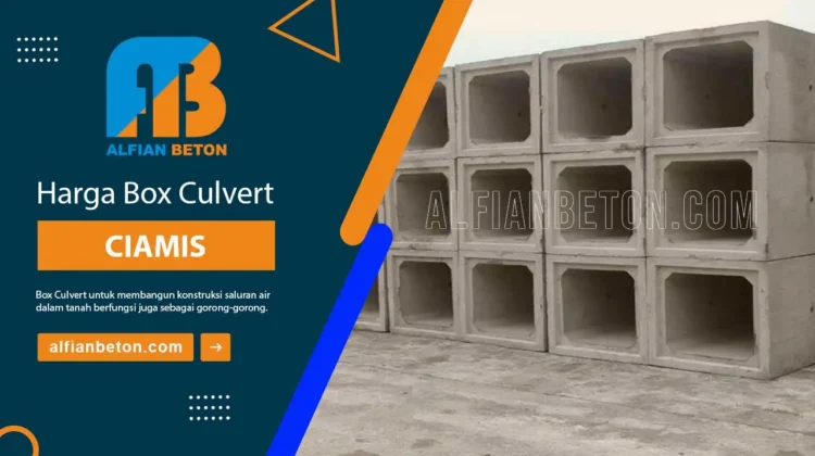 Harga Box Culvert CIAMIS