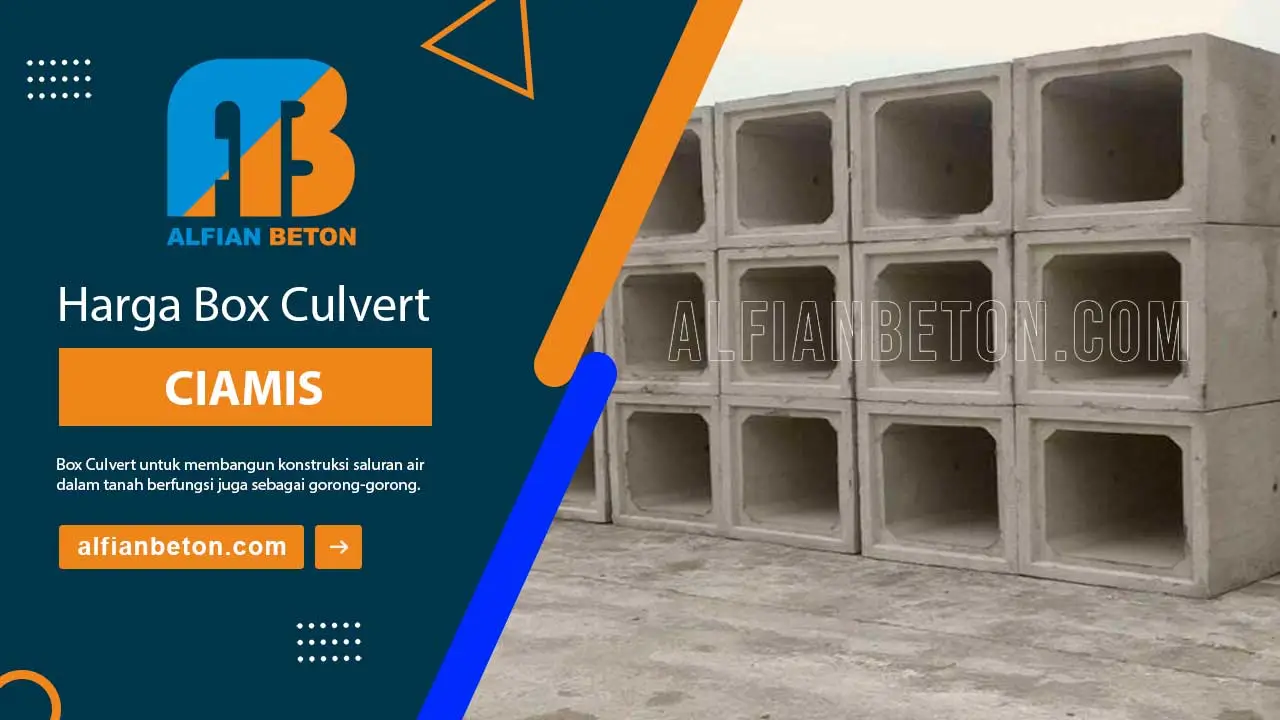 Harga Box Culvert CIAMIS