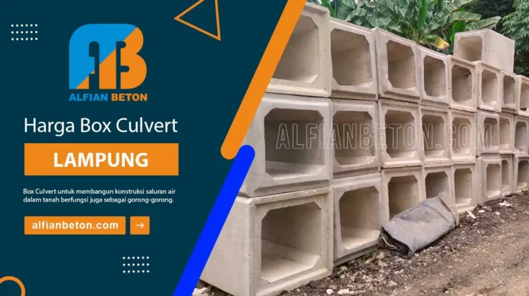 Harga Box Culvert LAMPUNG