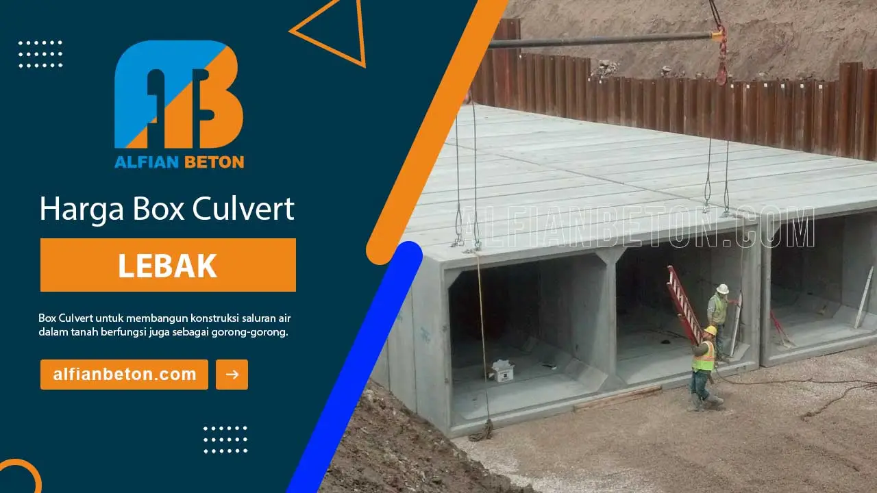 Harga Box Culvert LEBAK
