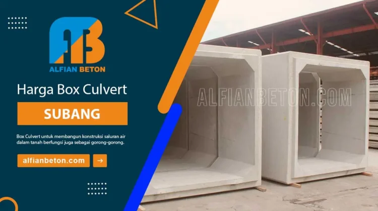 Harga Box Culvert SUBANG