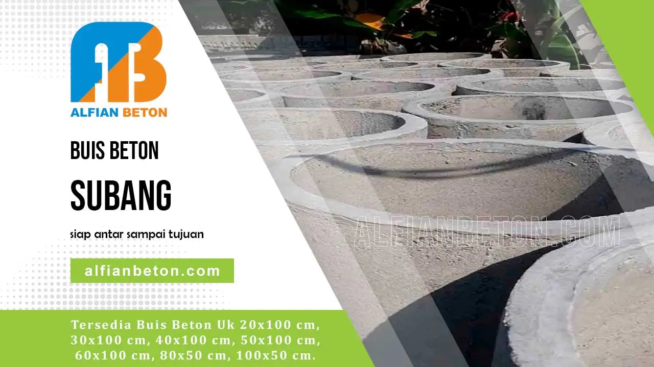 Harga Buis Beton SUBANG