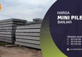 Harga Mini Pile Banjar