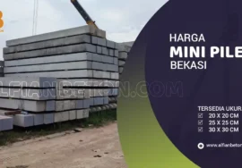 Harga Mini Pile Bekasi