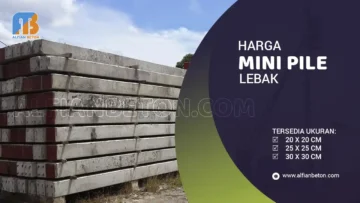 Harga Mini Pile Lebak