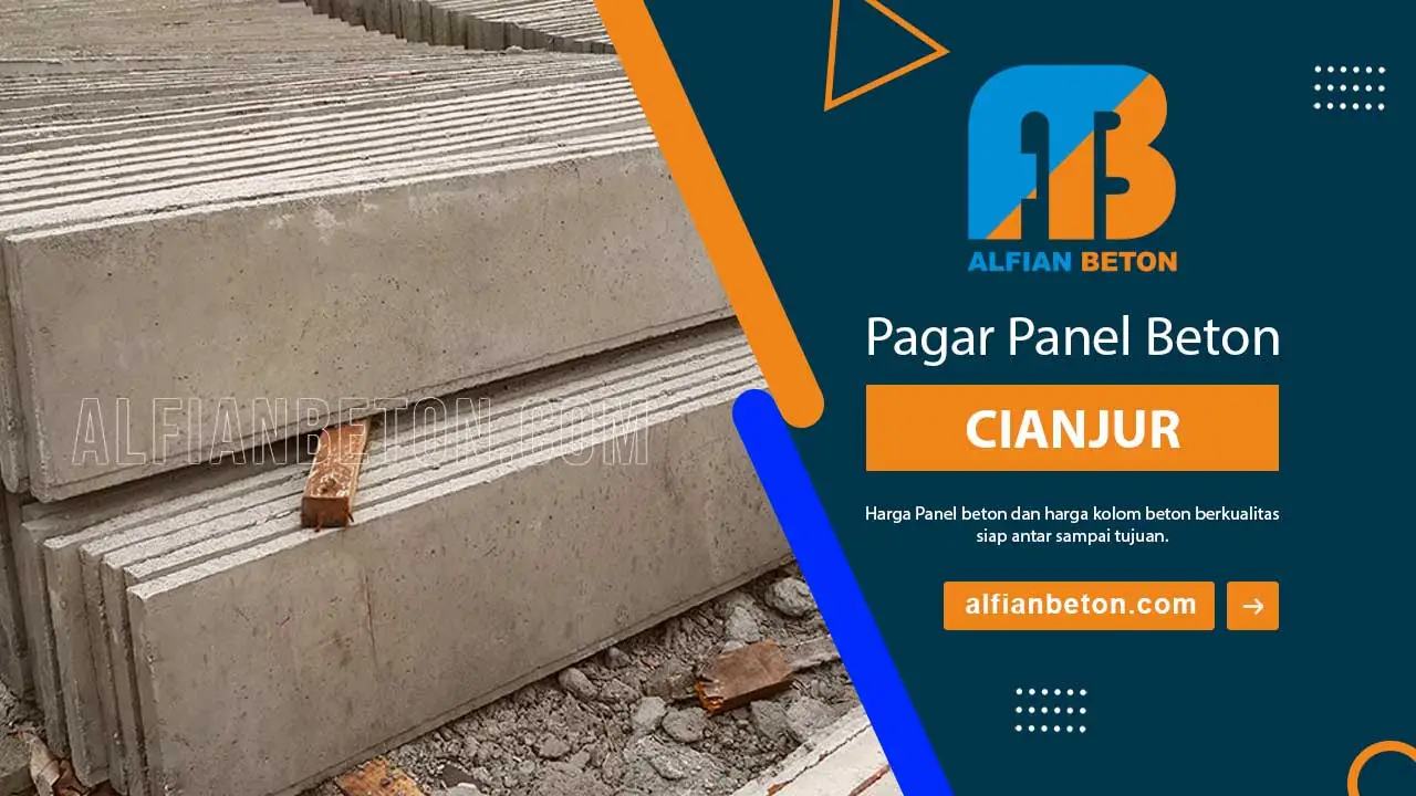 Harga Pagar Panel Beton CIANJUR