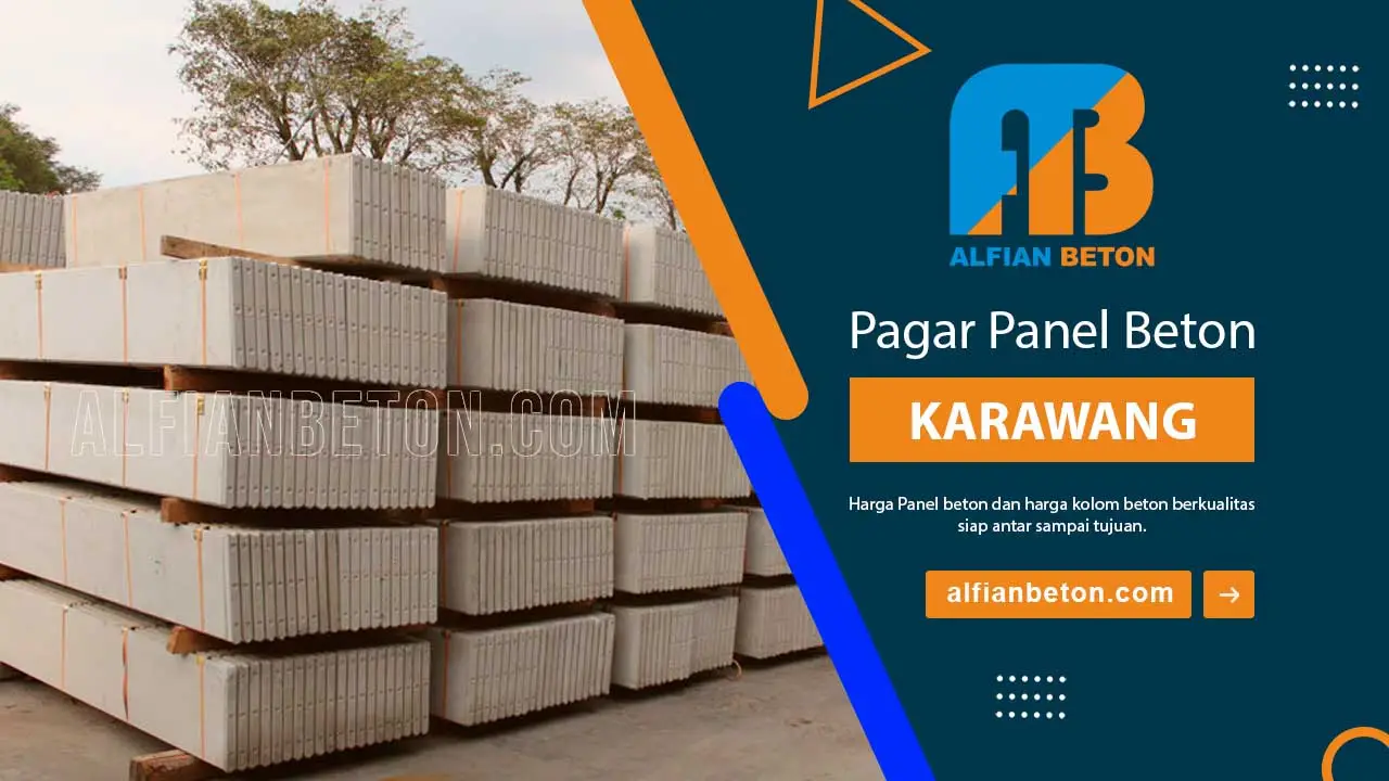 Harga Pagar Panel Beton KARAWANG
