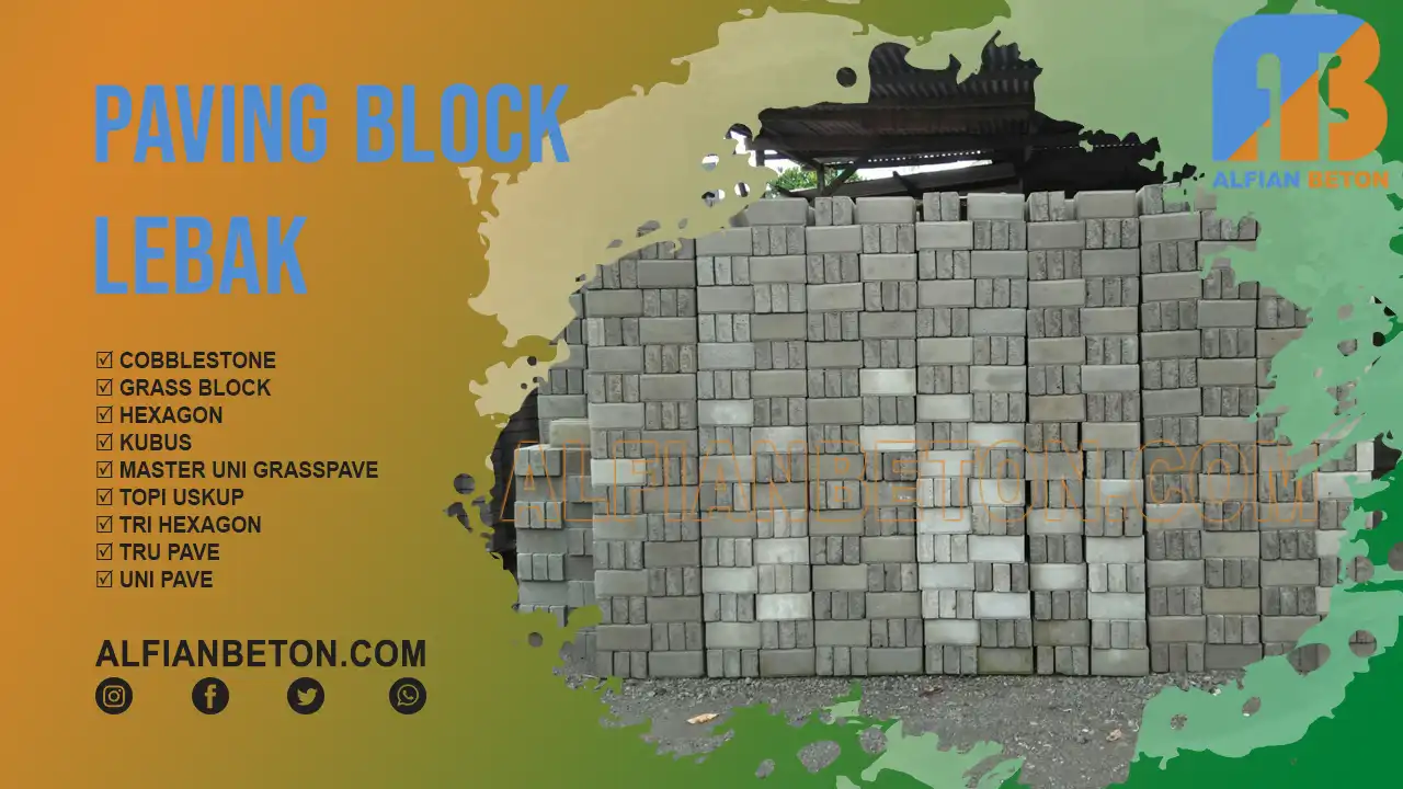 Harga Paving Block Lebak