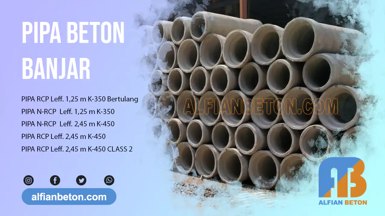 Harga Pipa Beton RCP Banjar