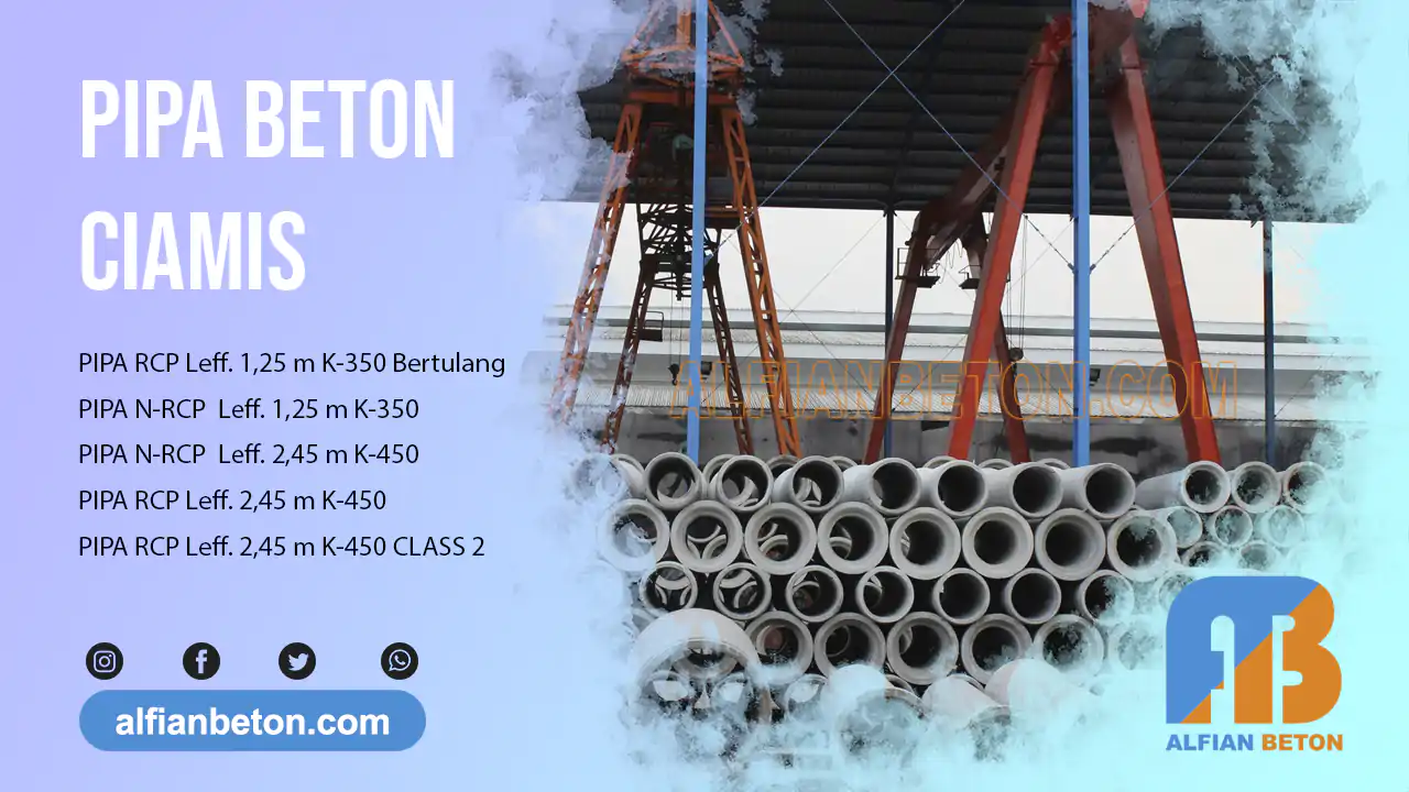 Harga Pipa Beton RCP Ciamis