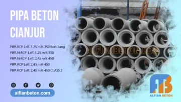 Harga Pipa Beton RCP Cianjur
