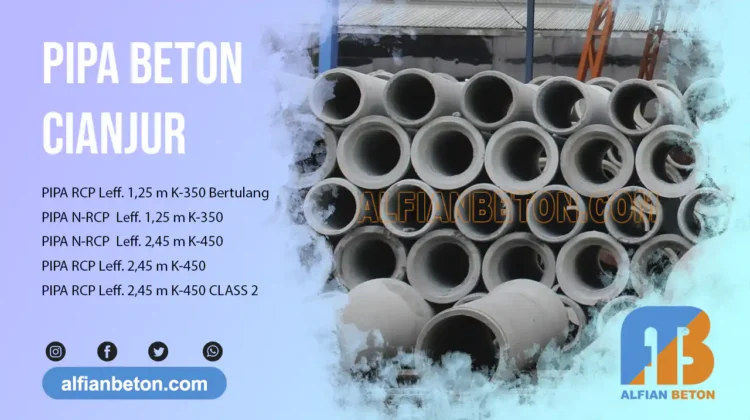 Harga Pipa Beton RCP Cianjur
