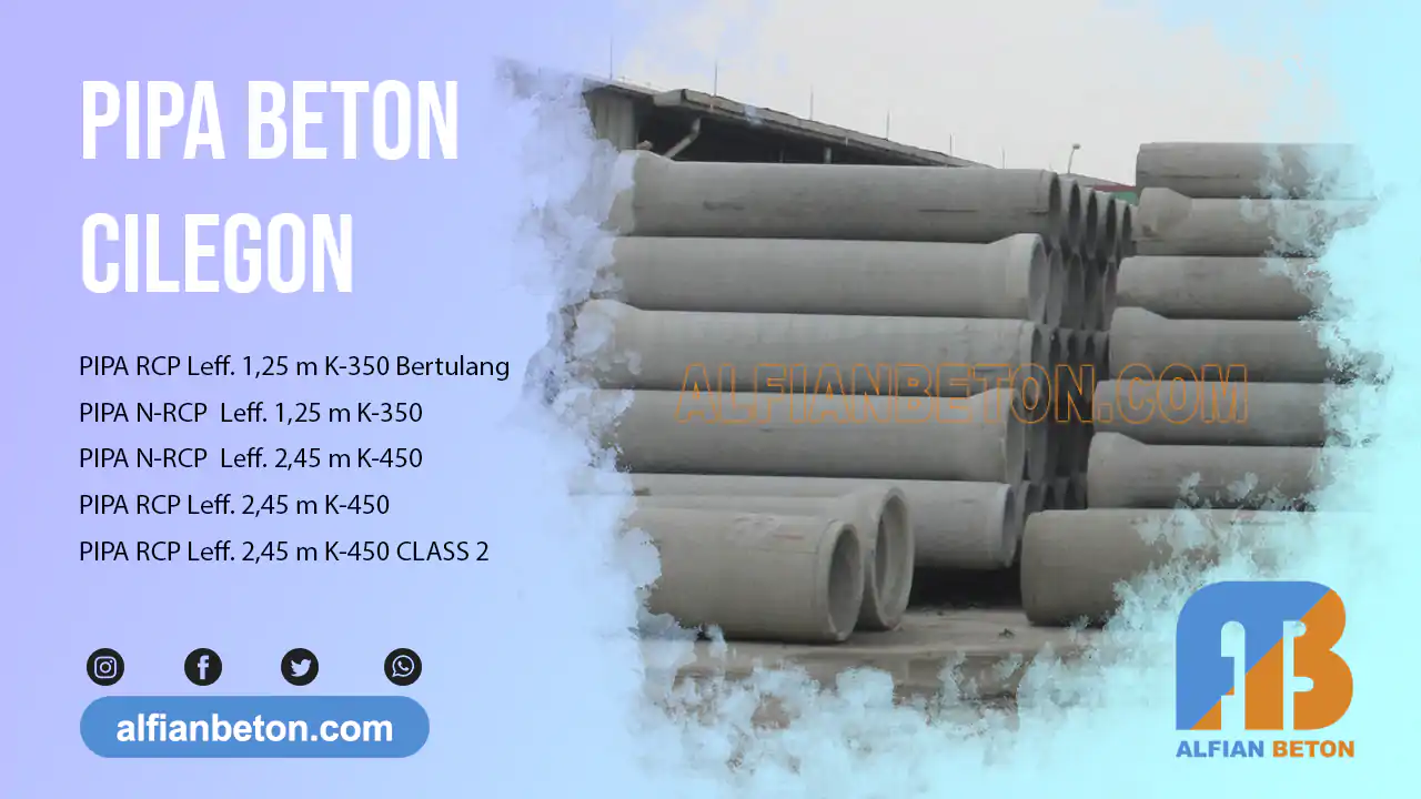 Harga Pipa Beton RCP Cilegon