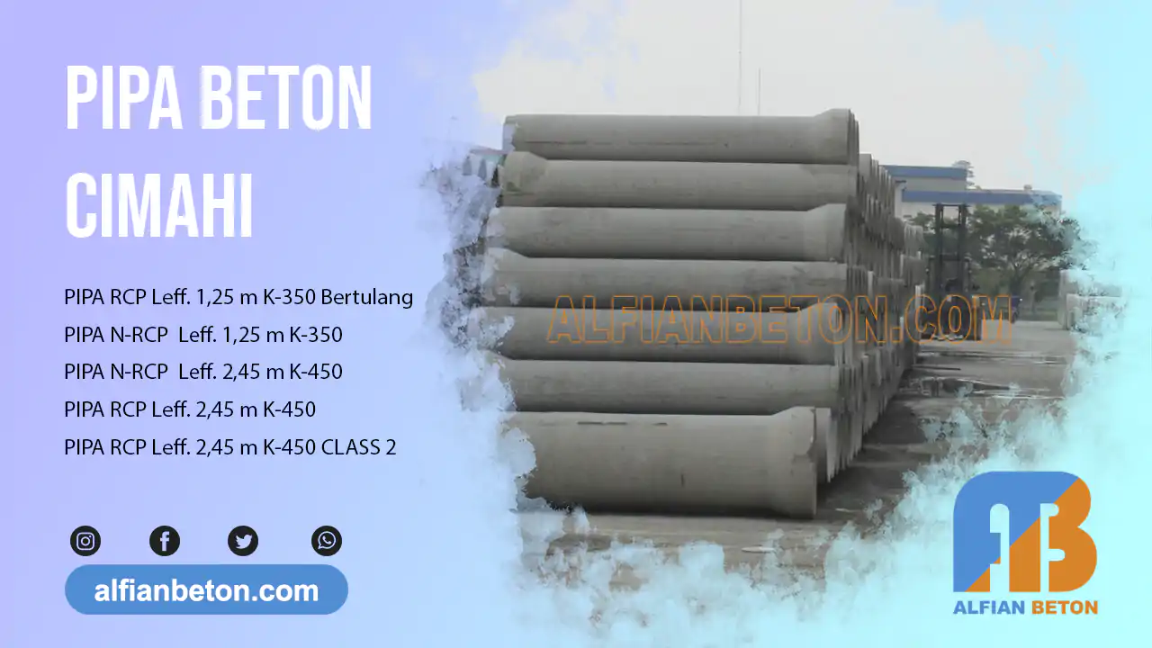 Harga Pipa Beton RCP Cimahi