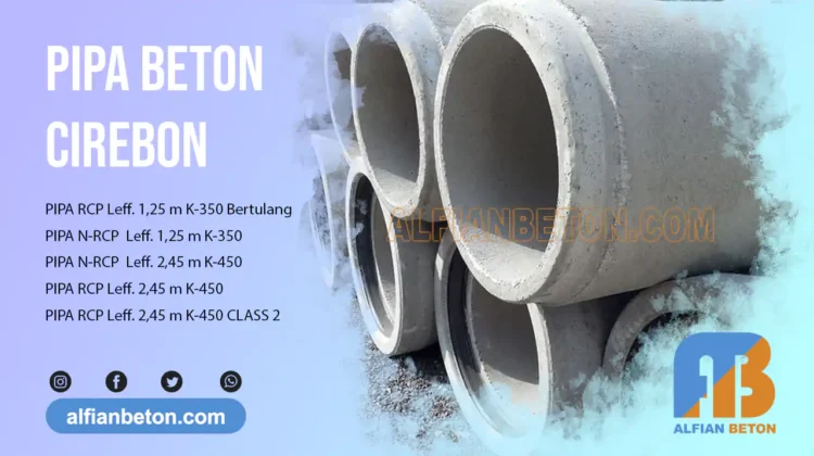 Harga Pipa Beton RCP Cirebon