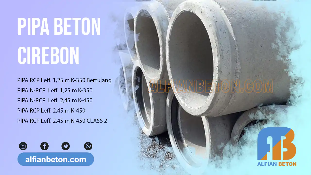 Harga Pipa Beton RCP Cirebon