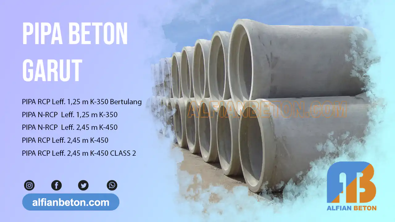 Harga Pipa Beton RCP Garut