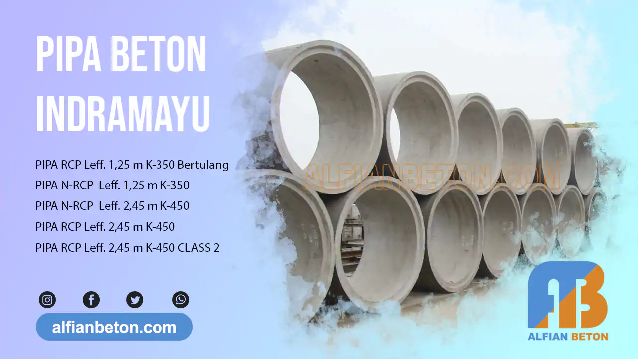 Harga Pipa Beton RCP Indramayu