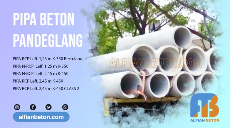 Harga Pipa Beton RCP Pandeglang