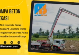 Harga Sewa Pompa Beton Bekasi