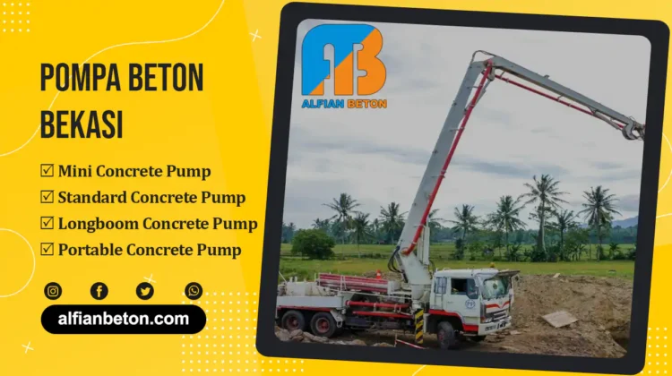 Harga Sewa Pompa Beton Bekasi