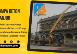Harga Sewa Pompa Beton Cianjur