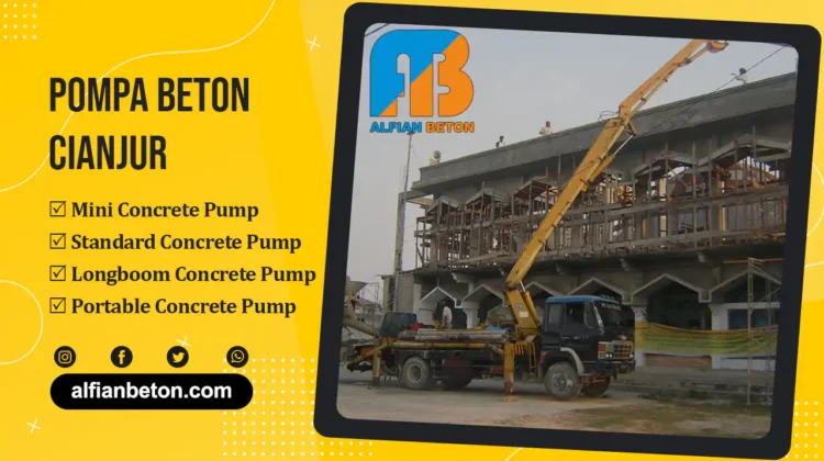 Harga Sewa Pompa Beton Cianjur