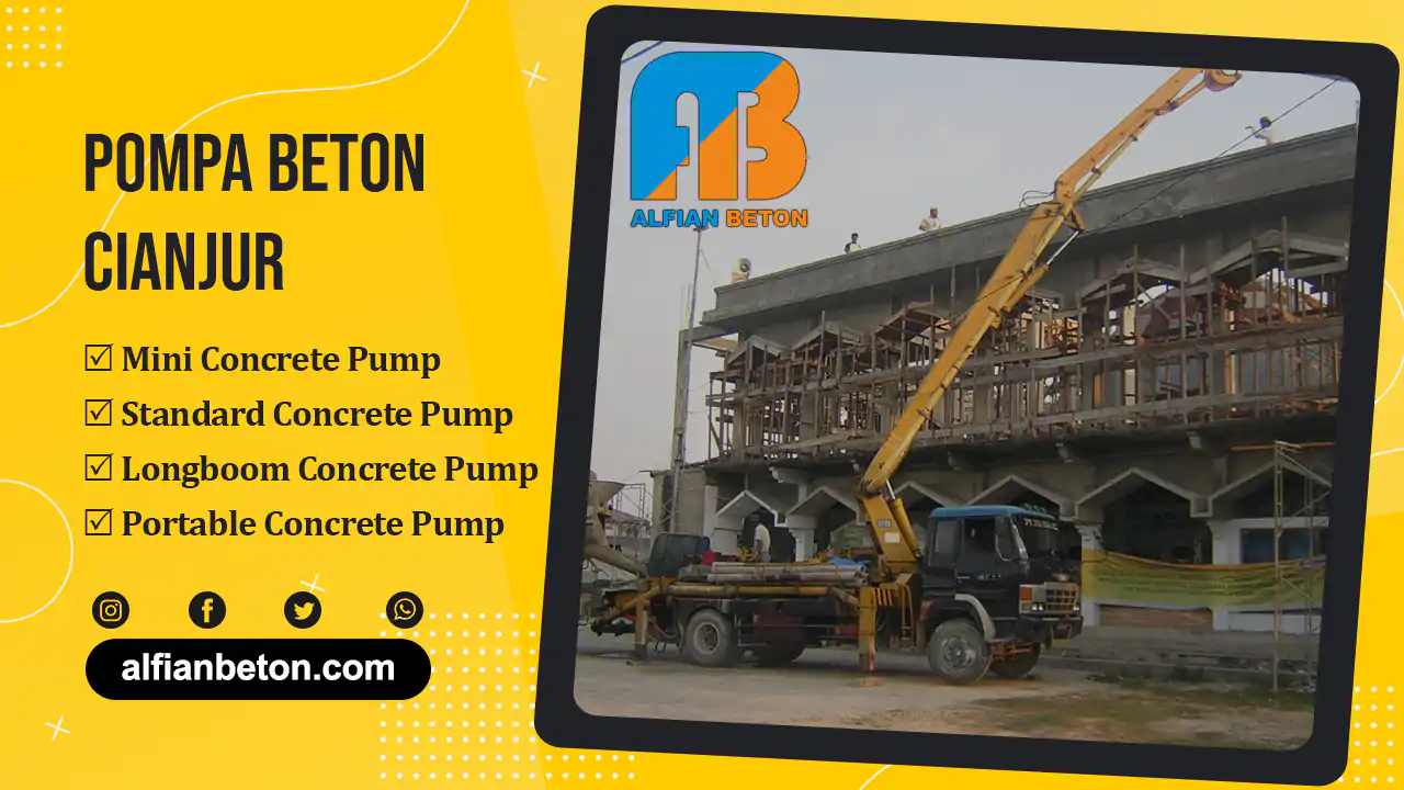 Harga Sewa Pompa Beton Cianjur
