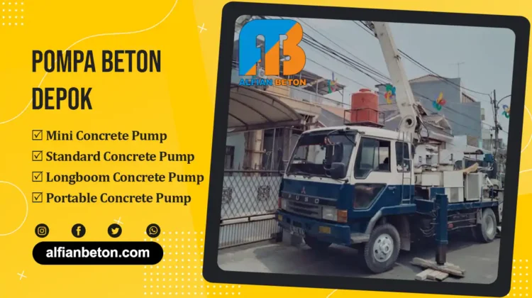 Harga Sewa Pompa Beton Depok