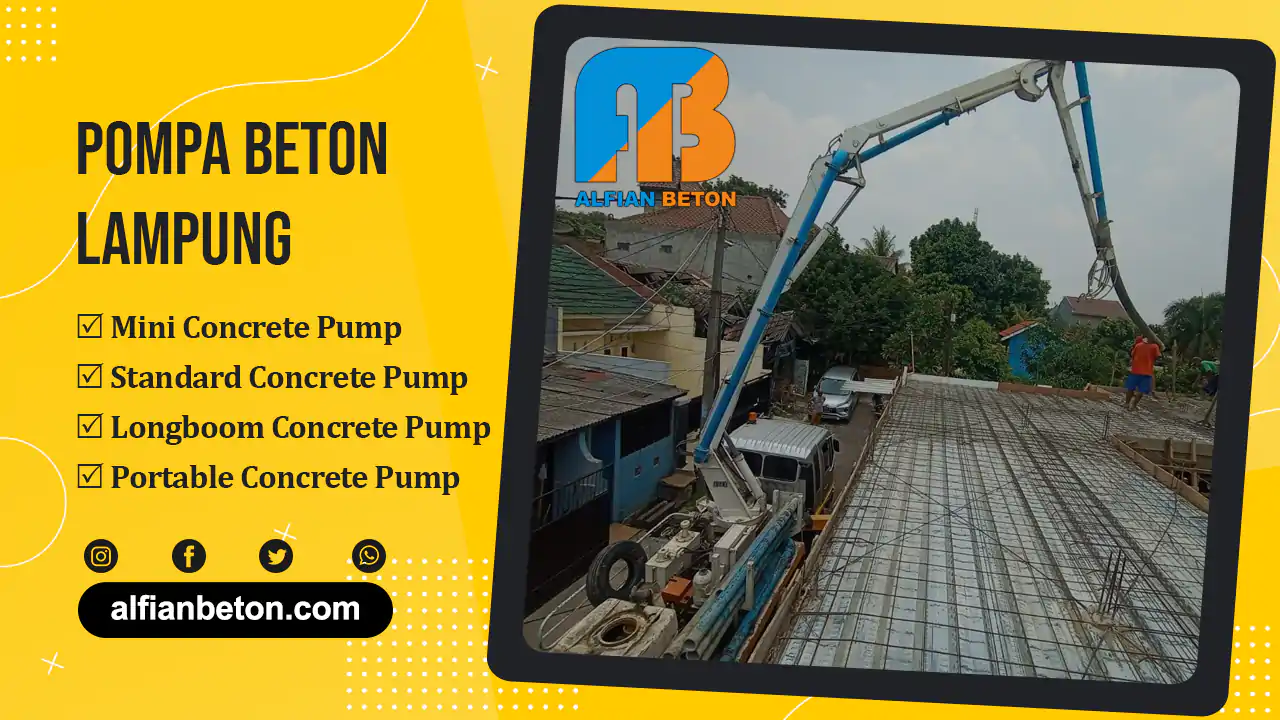 Harga Sewa Pompa Beton Lampung