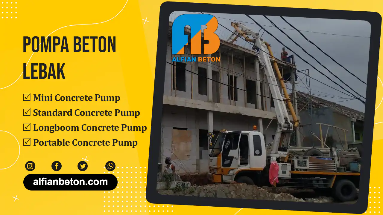Harga Sewa Pompa Beton Lebak