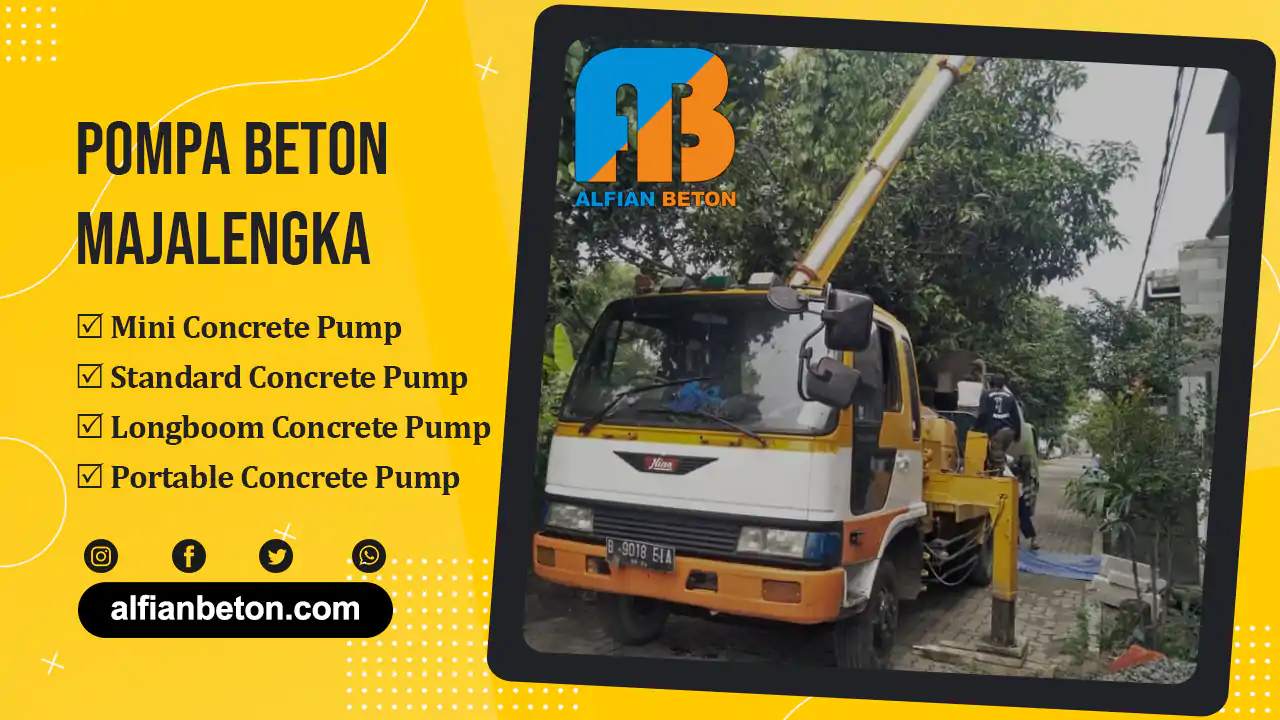 Harga Sewa Pompa Beton Majalengka
