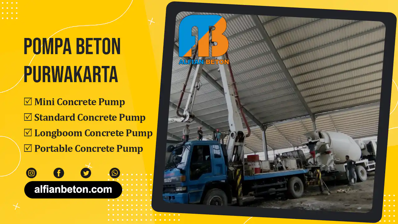 Harga Sewa Pompa Beton Purwakarta