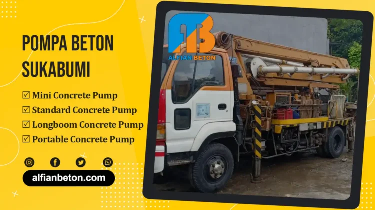 Harga Sewa Pompa Beton Sukabumi