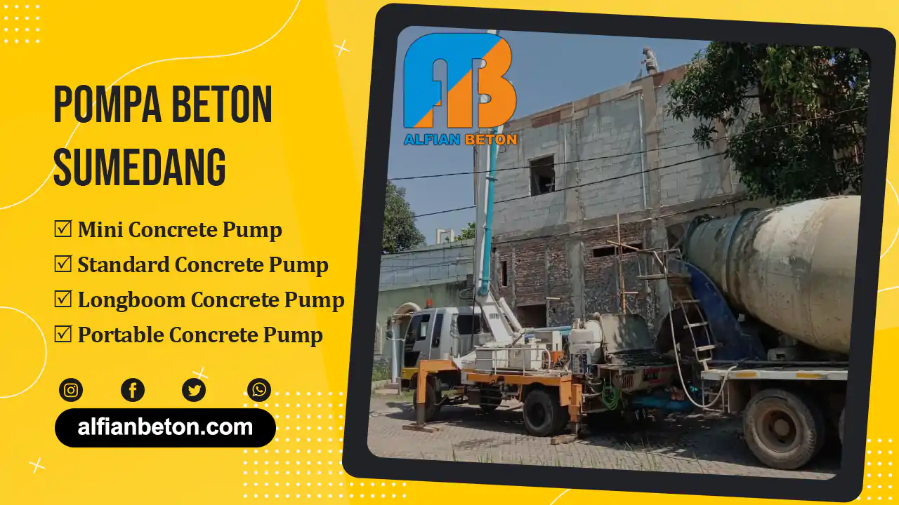 Harga Sewa Pompa Beton Sumedang