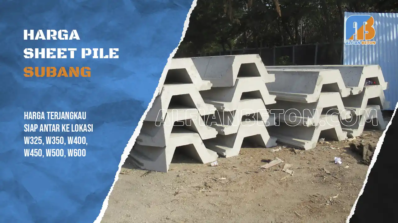 Harga Sheet Pile Subang