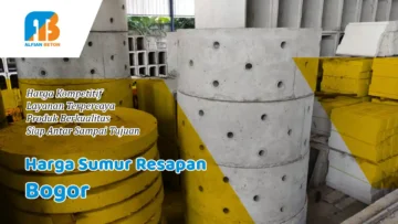 Harga Sumur Resapan Bogor