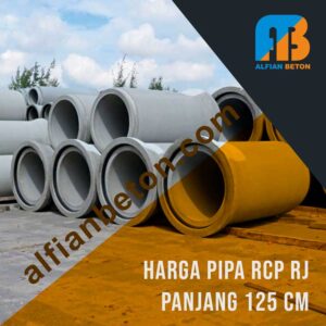 Produk Harga Pipa RCP RJ Panjang 125 Cm